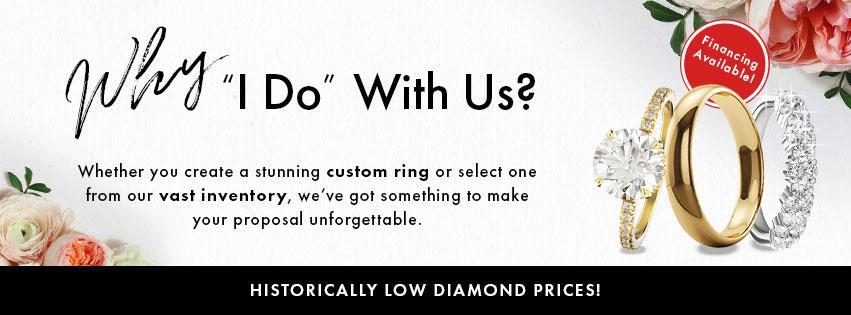 Historically Low Diamond Prices For An Unforgettable Moment