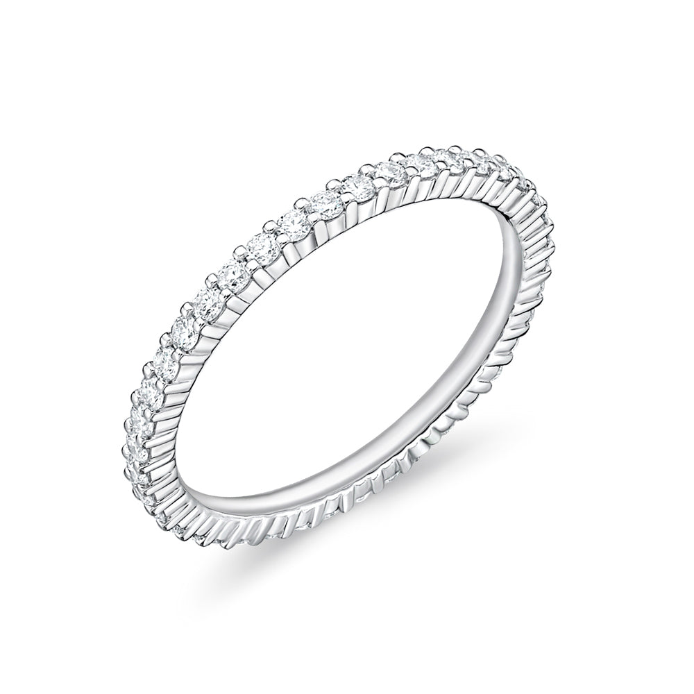 Full Anniversary Style in Platinum Platinum Diamond Anniversary Ring - MJ Christensen Diamonds