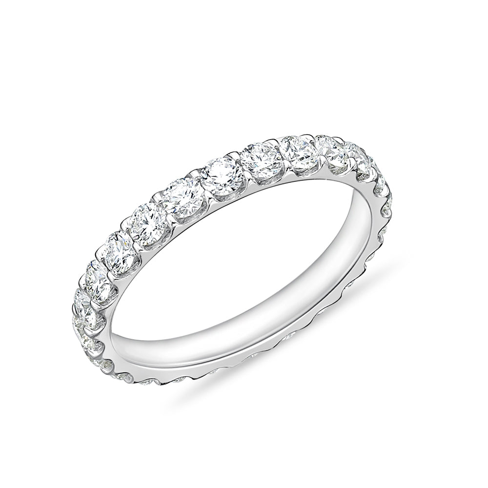 Full Anniversary Style in Platinum Platinum Diamond Anniversary Ring - MJ Christensen Diamonds