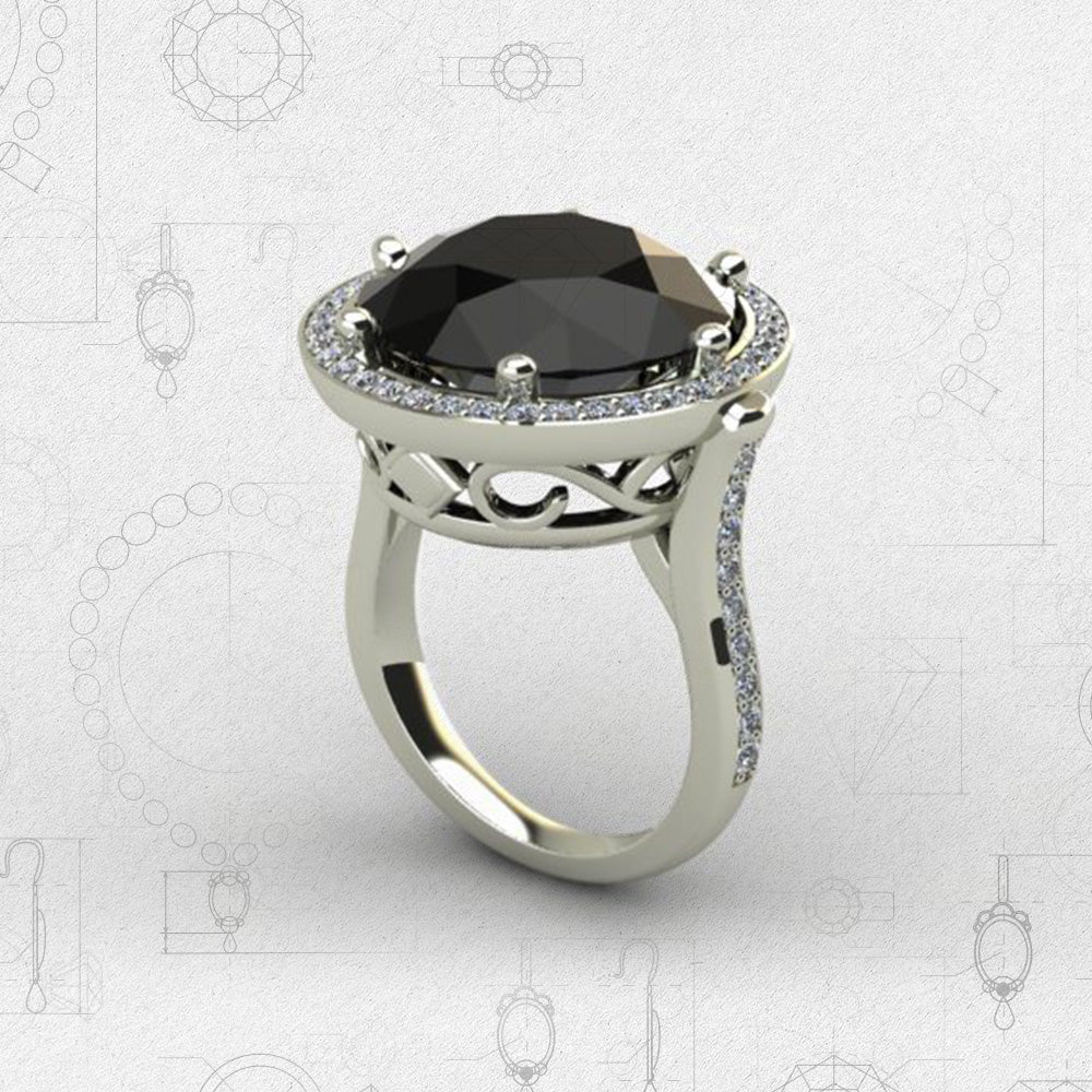 Custom Ring Design by MJ Christensen Diamonds